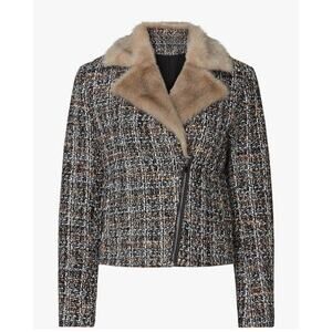 Faux Fur Motor Jacket by Thakoon